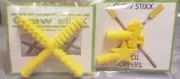 Sensory Chewable Stixx & Fidget Pencil Toppers Set Chew Stixx Multi Textured