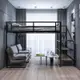 【現貨】鐵藝高架床單上層簡約現代雙層小戶型省空間高低鐵架床樓閣上鋪床傢具 VONC