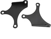WIKIBB for Jeep XJ, TJ, ZJ, MJ Dana 30/44 Steerable Knuckle Fog Light Mounting Brackets