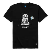 在飛比找momo購物網優惠-【VAST TAIWAN】Space Yogi Tee 黑色