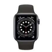 Apple Watch Series 6 (GPS) 40mm Gray AL Case Black Band - Premium (Refurbished)