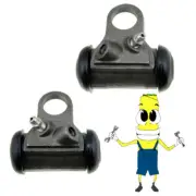 Premium Front Left & Right Wheel Cylinders for 64-68 Ford Custom 500 1.0938 Bore (for: Ford)