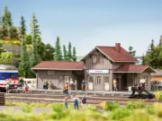 Noch 63001 N Scale Laser-Cut Kit of Train Stop “Amtzell” - NEW