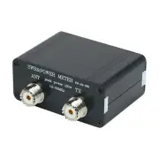 Power Watt Meter SWR & Power Meter Peak Power FM-AM-SSB SWR 1.8MHz-50MHz 120W