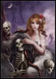 Memento Mori - Chart DIY Counted Cross Stitch Patterns Needlework DMC Color