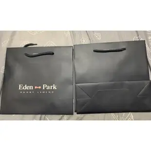☆╮小白ㄉ私房貨╭☆ Eden park Paris 蝴蝶結 紙袋、貼紙