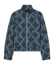 Pixel Chain jacket L Blue Navy