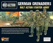 Bolt Action German Grenadiers Starter Army 1:56 WWII Military Wargaming Plastic Model Kits