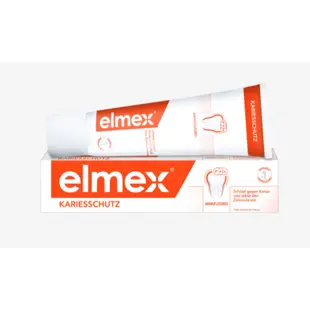 德國原裝 elmex 常用型牙膏  清潔固齒牙膏 75ml