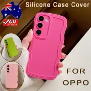 For Oppo Find X3 Lite X2 Neo X6 Pro A77 5G Wavy Silicone Case Shockproof Cover