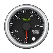 Hulk 4x4 52mm Water Temperature Gauge 12 Volt 10 Colour Illumination - HU8404