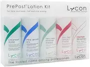 Lycon Pre & Post Waxing Lotion Kit 125 ml (5-Piece Set)