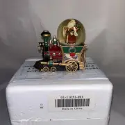 Thomas Kinkade Wonderland Express Musical Miniature Snow Globe Train Engine #1