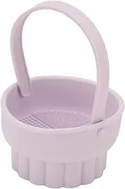 Makeup Brush Cleaner Quick Drying Multifunctional Silica Gel Sponge Cosmetic Cleaning Bowl