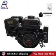 212CC 4-Stroke 7.5 HP Electric Start Go Kart Log Splitter Gas Engine Motor Power