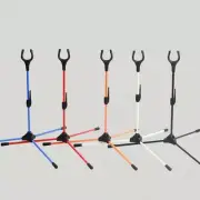 Convenient Bow Stand Holder for Recurve Bow Longbow Hunting High Stability