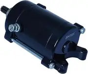 Motorcycle Engine Electric Starter Motor Compatible with 125cc 150cc Clockwise Reversal ATV Pit Dirt Bike Go Carts Buggy(Clockwise Black)