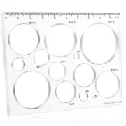 13-In-1 Circle Inlay Template Router Jig Decorative Templates