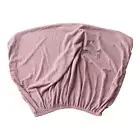 Bed Headboard Cover Dustproof Cover Bed Backrest Cover Pink Solid Color Stretch