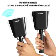 2pcs LEKATO 8" Football Game Cow Bell Beat Noise Maker Sports Event Wedding Farm