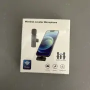 Wireless Lavalier Microphone iPhone BRAND NEW SEALED- Type-C / One To Two