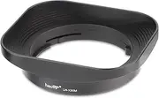 Haoge LH-X30M Metal Square Lens Hood for Fujifilm Fujinon XF 30mm F2.8 R LM WR Macro Lense Bayonet Hood