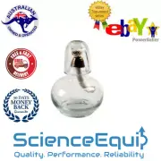 Spirit Burner Lamp ROUND ALL GLASS Alcohol Burner, LABORATORY CHEMISTRY
