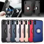 Ring Grip Stand Holder Case For iPhone X/7/8/6/6s/6 PLus/6s Plus/5/5s/SE IPHONE 7/8 SILVER