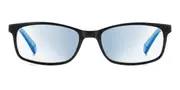 Polaroid PLD 0035/R/BB Blue-Light Block 807/G6 Men's Glasses Black Size +1.00 - Private Health Rebate - Blue Light Block Available