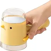 Salt Pepper Shaker | Quantitative Pepper Dispenser - Multi Purpose Airtight Salt Container with Handle for Barbecue Baking Home Cooking Restaurant Kitchen