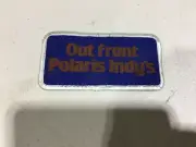 NOS Out Front Polaris Indy Patch Vintage Snowmobile Crest Emblem