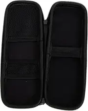 Generic Portable Eva Harmonica Carrying Bag Compact Storage Case with Mesh Pocket for Accessories Lightweight Protective Box for Harmonicas Easy to Carry Black
