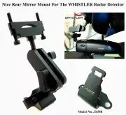 Nice Car Mount Good For The WHISTLER Radar Detector (All Recent New Models)