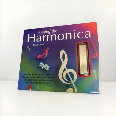 Blues Harmonica Set w/ Playing the Harmonica Book by Dave Oliver