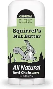 Squirrel's Nut Butter Anti Chafe Stick | All Natural Chafe Prevention & Skin Care for Athletes, Runners & Adventurers | Thighs, Arms, Pack Straps & More | 2.7 oz