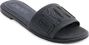 [DKNY] Women's Willow-Flat Slide Everyday Cushioned Insole Footwear Sandal