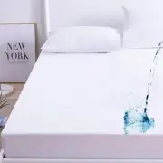 2Pk Premium Mattress Cover Twin Size Bed Heavy Vinyl Waterproof Fitted Protector