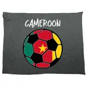 Cameroon Football Country Flag Supporter - Soccer Gym Sports Towel