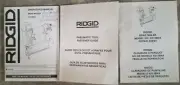 Operator's Manual for Ridgid R213BNA 18-Gauge 2-1/8 in. Brad Nailer Home Depot