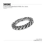 CHRONIC CUBAN LINK BRACELET STEEL 手鍊 古巴鍊 / B-11