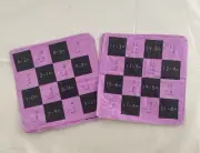 2 Carson-Dellosa Inflatable Quiz Cubes Subtraction 8" Grades 1-2 New
