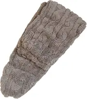 [rockible] over Knee High Fuzzy Socks, Boot Socks, Leg Warmers for Living Room Office