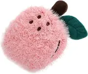 [CALLARON] Cute Plush Apple Brooch Pin for Soft Enamel Clip Accessory for Backpacks Bags and Clothing Adorable Plush Jewelry for Childrens Apparel Quality Craftsmanship Versatile Use