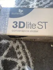Summer 3Dlite ST Convenience Stroller, Heather Grey new in sealed box