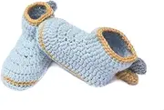 [Vietnam Handcraft] Dinosaurs Shoes Crochet Baby Shoes Accessories Shoes Baby Cute Gift Newborn Gift Infant Shoes Baby Outfits (11cm)