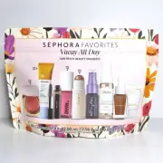 Sephora Favorites VACAY ALL DAY Sun Ready Beauty Favorites - 9 Piece Set SEALED