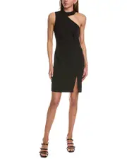 French Connection Echo Crepe One-Shoulder Mini Dress