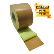 PTFE Tape High Temperature 4" x 99 Feet Teflon Fiberglass Teflon Roll