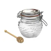 KILNER Honey Pot With Dipper, 1 EA