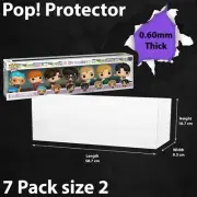 7 Pack size 2 Pop! Protector for Funko Pop! Vinyl
